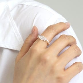 14K 컷팅 천연석 자개 물고기 반지 3종 택1 행운 선물