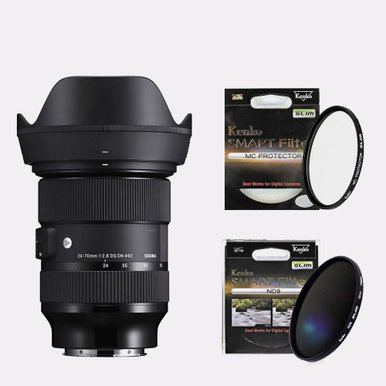 (켄코 SLIM MC + 켄코 ND8 선물) 정품 시그마 A 24-70mm F2.8 DG DN 소니 FE