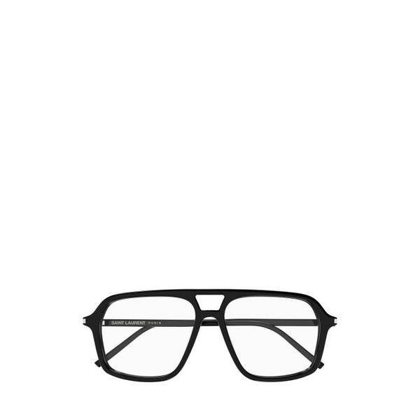 확대된 대표 생로랑 안경 SL 960 001 BLACK