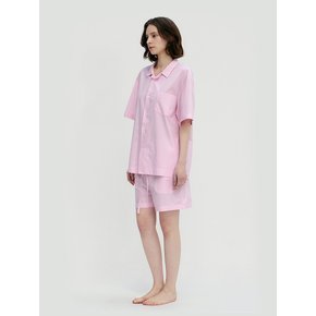 Stay Stripe Pajamas Short Pants - Raw Pink