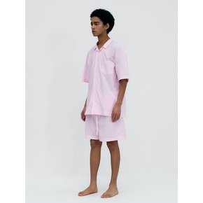 Stay Stripe Pajamas Short Pants - Raw Pink