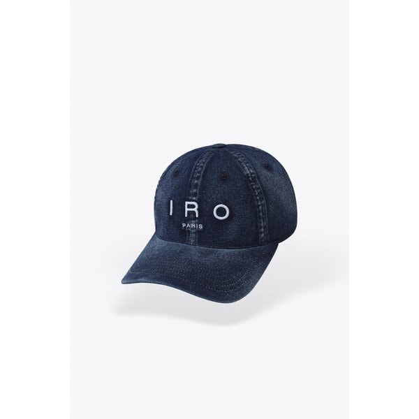 [여주점] [이로] 여성 TROYES IRO LOGO 자수 데님 볼캡 IXRAS25701BUX