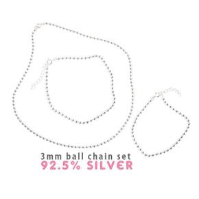 (3종 세트)(실버) 3mm 볼 세트
