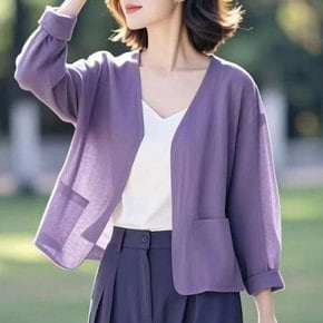 스테리 썸머 노카라 자켓