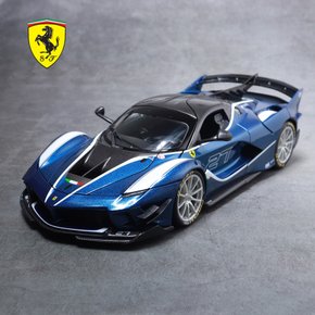 브라고 1:18 페라리모형차 FXX K EVO 블루 no27 다이캐스트 키덜트 자동차장난감