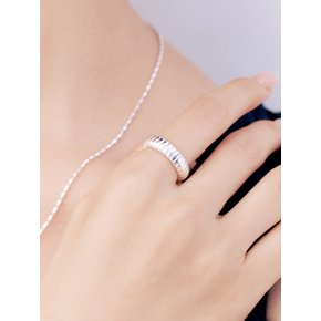 D.silver925 볼륨 쉘 반지