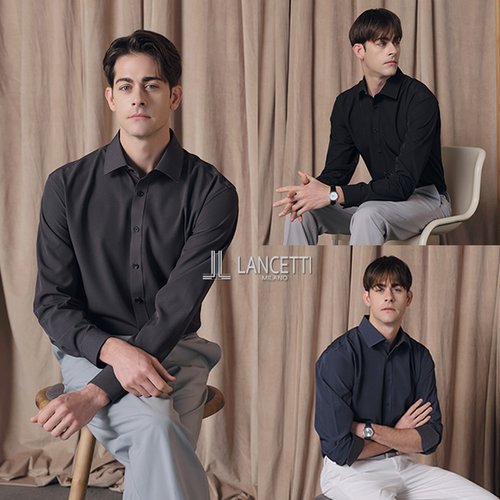 란체티 남성 우븐 셔츠 3종