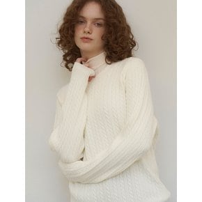 Basic cable round knit