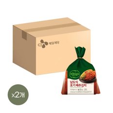 CJ제일제당 비비고 포기배추김치 더 풍부한 맛 3.3kg x2개