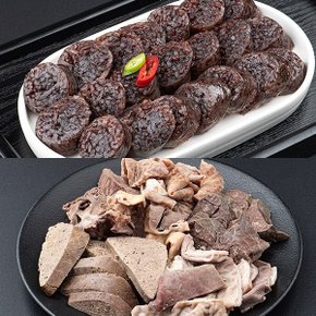 전라도 재래식 찰순대1kg+내장모듬1kg