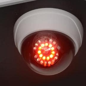 모형 방범용CCTV 가짜CCTV 외부 돔형 원형 카메라 (S21510454)