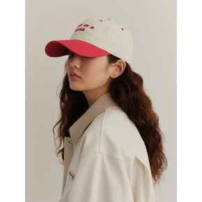 Sporty ball Cap (Two tone Red)