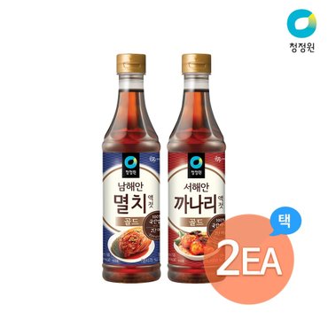 청정원 까나리/멸치액젓골드1kg x 2개 골라담기