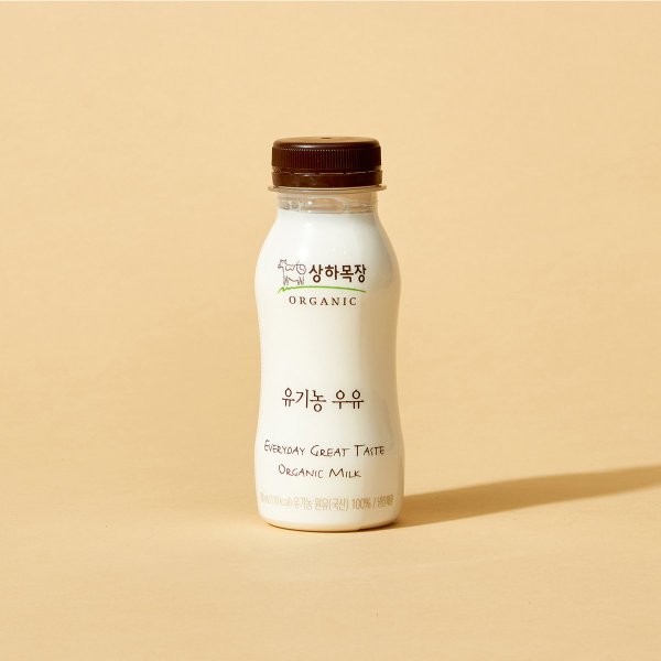 상하목장 유기농 우유 180ml
