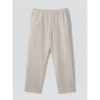 이지오 Brushed Banding Pants Beige