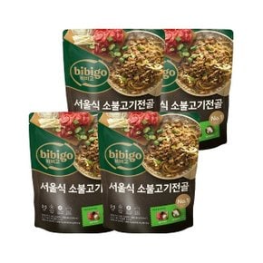 비비고 서울식 소불고기전골 505g x4개