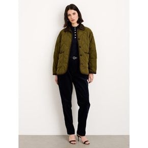 Quinn Quilted Jacket In Nylon Military Green (VV3X39AW1M)