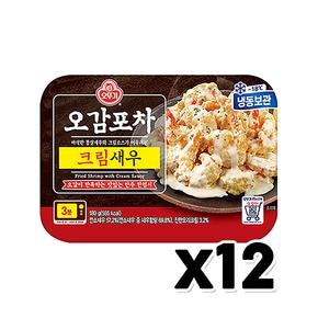 오뚜기 오감포차 크림새우 즉석간편안주 180g x 12개