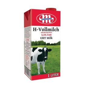 폴란드산 초원방목 믈레코비타 H-Vollmilch 3.5% 수입멸균우유1L(12입)
