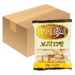 금풍제과 보리맥건빵 85g X 30봉 1박스 옛날과자 무