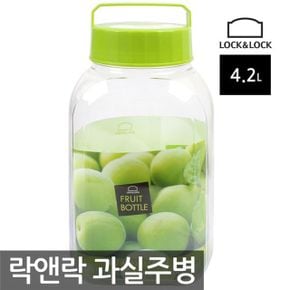 자취아이템 락앤락 과실 담근주병 매실청 발효용기 4.2L HPP453