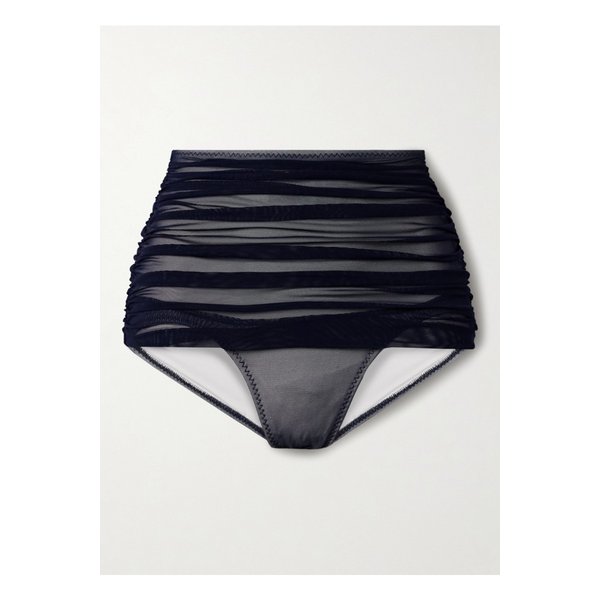 노마카말리 빌 주름 메시 비키니 브리프 네이비 1647597338960126