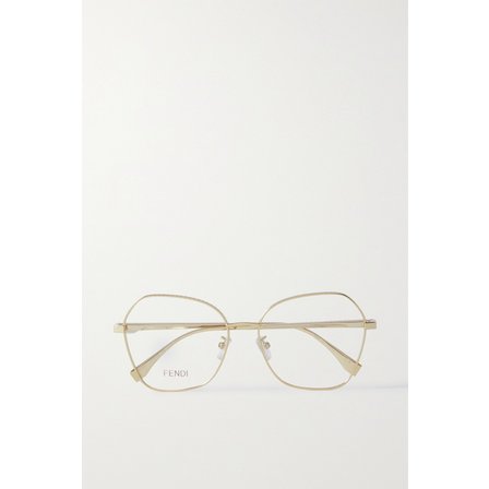 펜디 Ff Cat-eye Gold-tone Optical Glasses 골드 1647597288785530