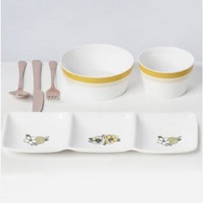 3pcs 1인 반상기 그릇 공기 대접세트
