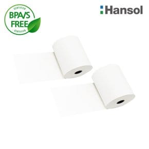 한솔 57X60 4롤 무지 포스용지 감열지 영수증종이 포스기 카드단말기용지 주차장용지 BPAFREE/B