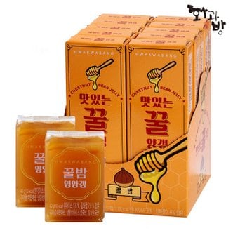 신세계라이브쇼핑 [화과방] 맛있는 꿀밤 양갱 (40g x 2입) x 10곽