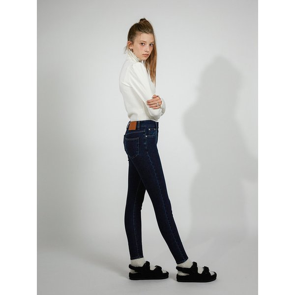 기모ver)SLIM SKINNY PT_DARKINDIGO