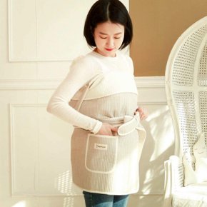 베이비꼬 옛날포대기 체크베이지/ 일자형 7부 처네