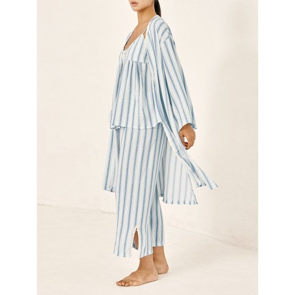 시어서커 스트라이프 파자마 3종 세트