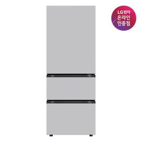 {공식인증점} LG 디오스 오브제컬렉션 김치톡톡 김치냉장고 Z339MRRF11 (327L)