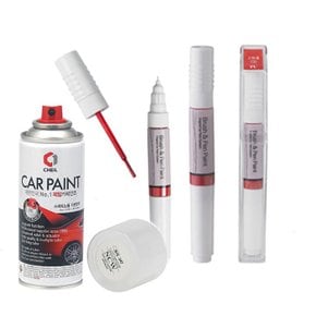 기아 카페인트  SM3  도장 코드  EEA 화이트  제일 붓 펜 스프레이 기스 커버 도색
