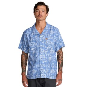 남성 린넨 반팔 셔츠 ALVAREZ ALOHA SS (VG11SH013)_ST