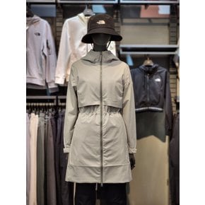 [부산점] [부산점] 23FW 여성 레인 코트 자켓(NC2HP80B)GRY(그레이)