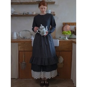 Classic linen layered apron