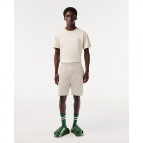 4180972 Lacoste Organic Cotton Shorts - LINEN BEIGE