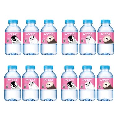  롯데칠성 아이시스 8.0 생수 무라벨 유라벨 200ml x 160개