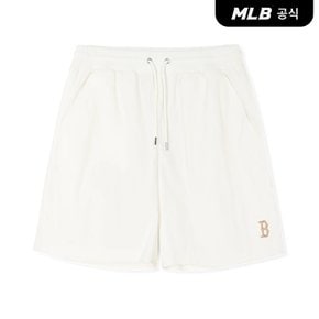 [코리아공식]클래식 모노그램 자가드 5부 반바지 BOS (Cream)