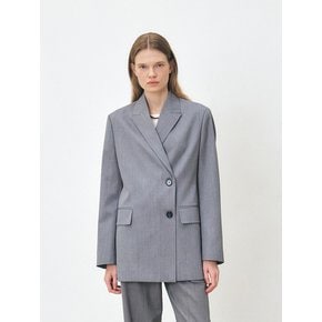 TFS DOUBLE LOOSE FIT BLAZER_GREY