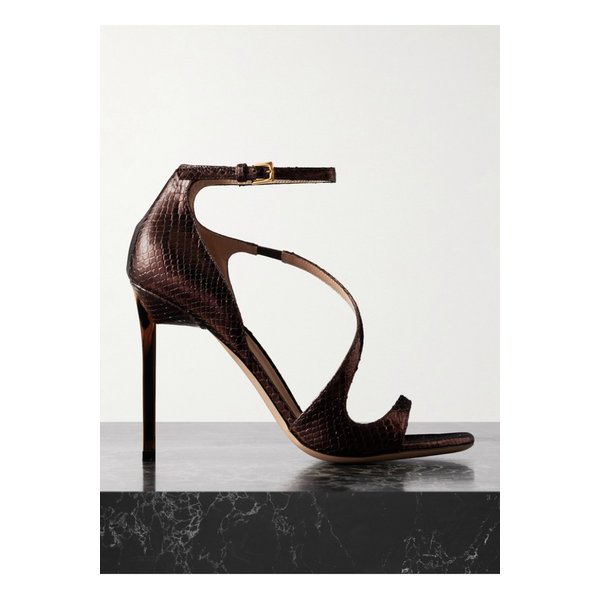 뉴턴 스네이크 이펙트 가죽 샌들 1647597349407670