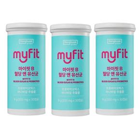 단비 동국제약 마이핏B 혈당 앤 유산균 30캡슐 x 3박스