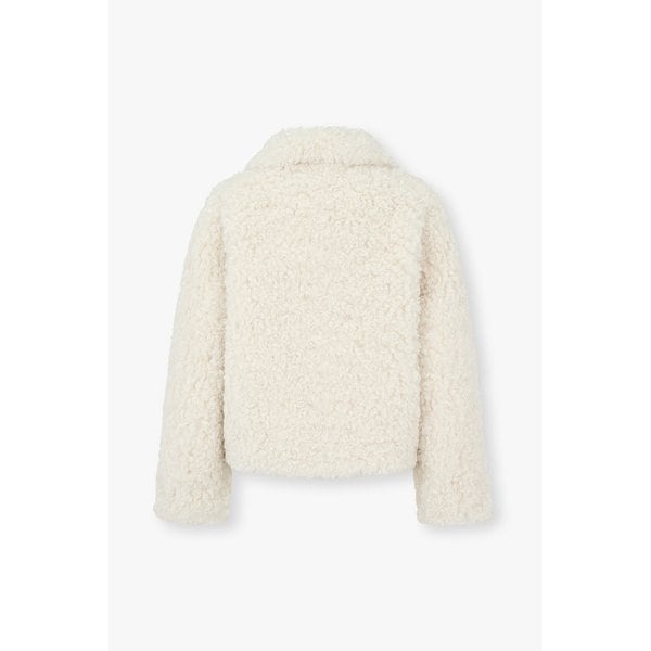 신세틱 컬리 시어링 카라 자켓 7155475002106