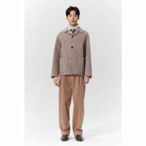 handmade wool soutien collar jacket_CWJAW23861BEX