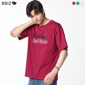 베스트 타임 레터링 티셔츠
