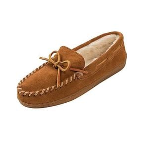 미국 미네통카 모카신 Minnetonka Womens Hardsole PileLined Moccasin Slippers 1427105