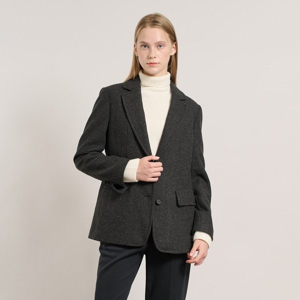 [여주점] 올앤선드리 스티치 싱글 자켓 A5WAJ125