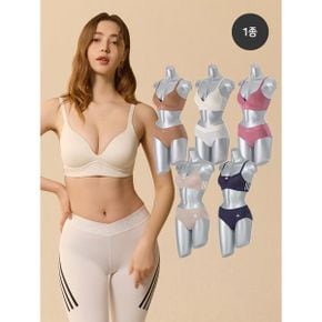 한정재고 속옷 교체기회 노와이어 볼륨 브라1장 헴팬티 2장 균일가_P384851437